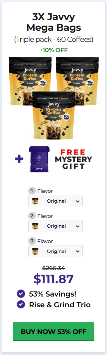 Javvy Protein Coffee 24